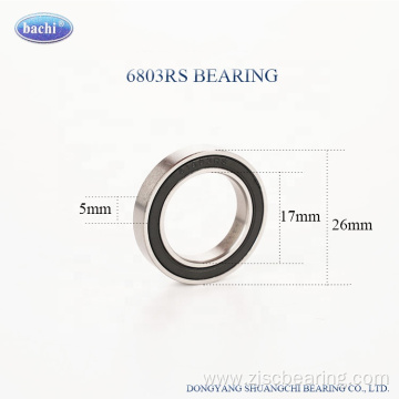 6803 bearing size 17*26*5 Deep Groove Ball Bearings